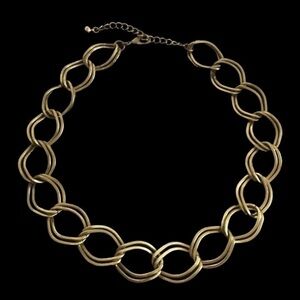 Vintage Retro Bulky Chain Necklace